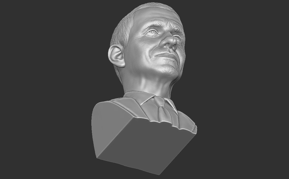 Anthony Fauci bust for 3D printing 3D print model_26