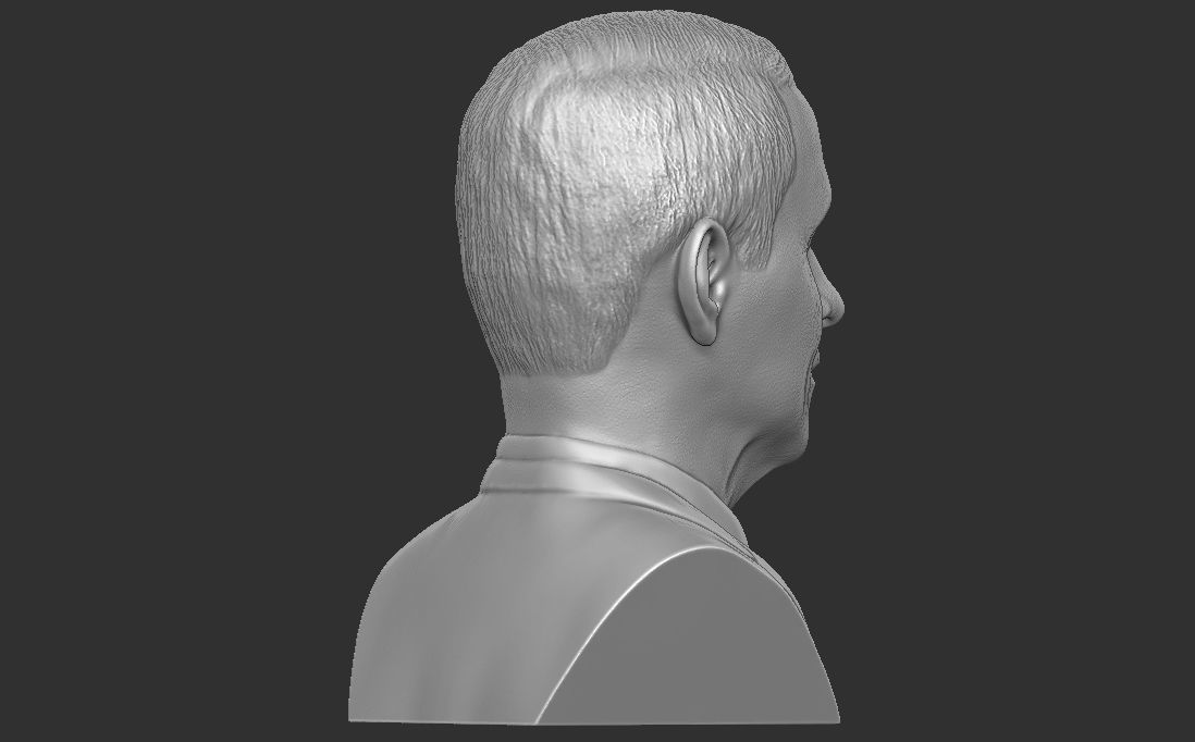 Anthony Fauci bust for 3D printing 3D print model_12