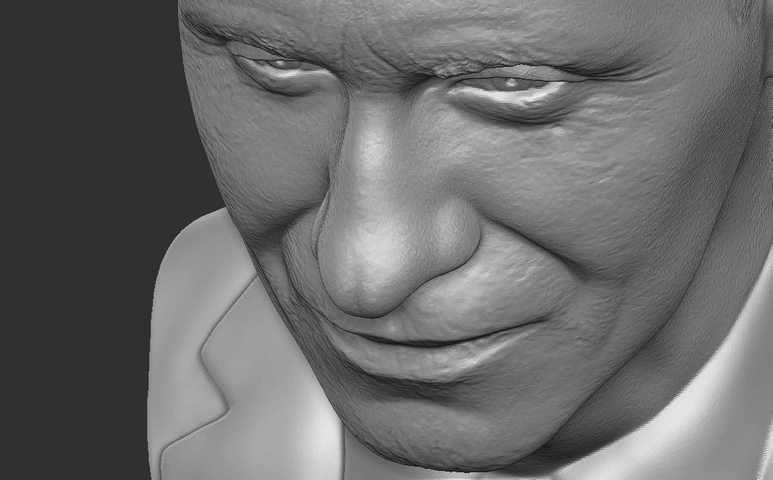 Anthony Fauci bust for 3D printing 3D print model_23