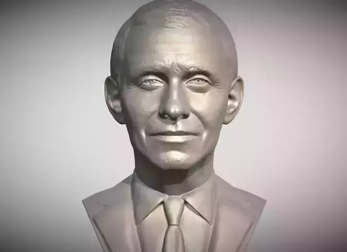 Anthony Fauci bust for 3D printing 3D print model