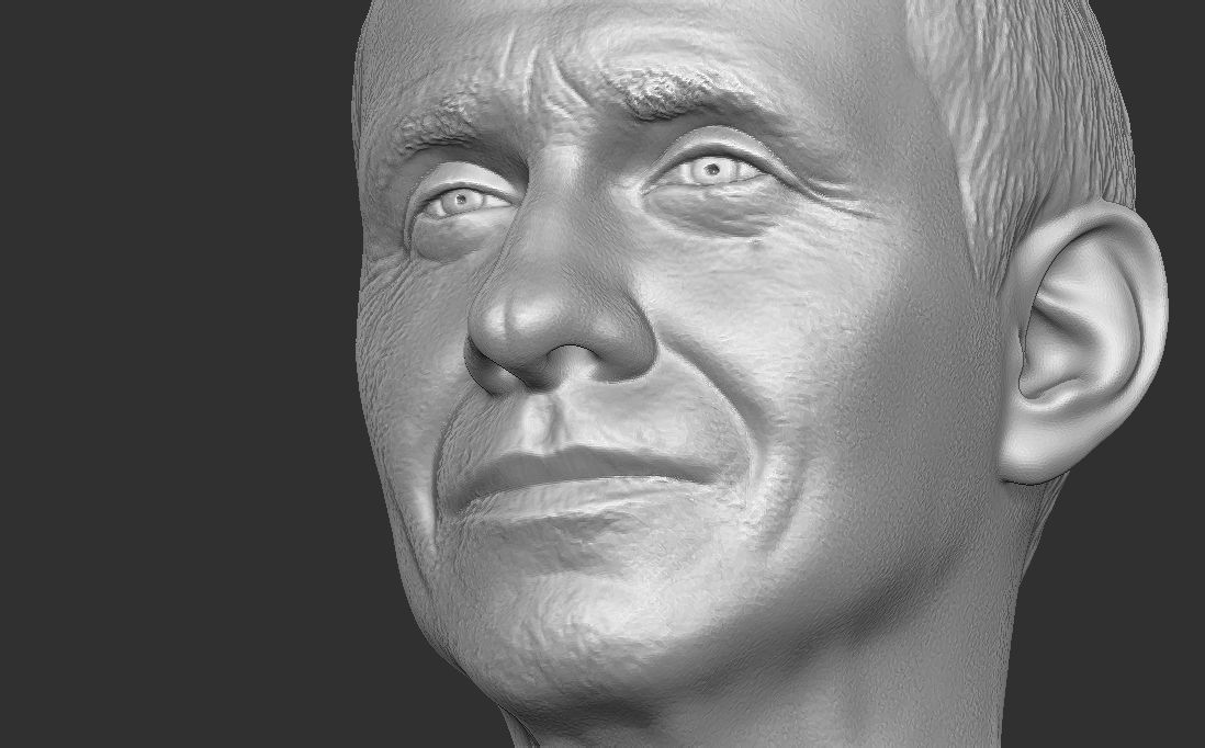 Anthony Fauci bust for 3D printing 3D print model_21