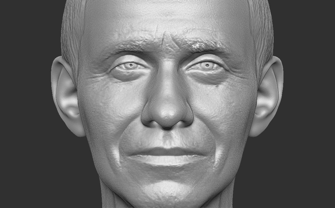 Anthony Fauci bust for 3D printing 3D print model_17