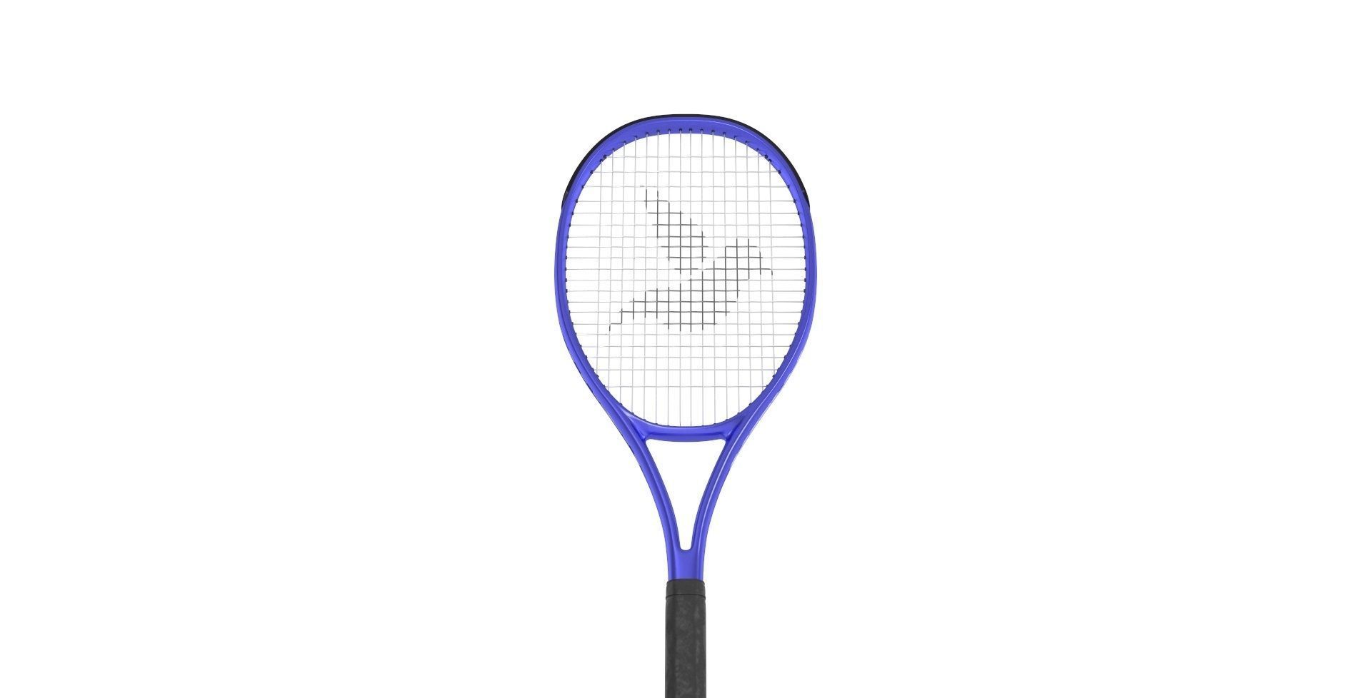 Tennis Racket 3D model_4