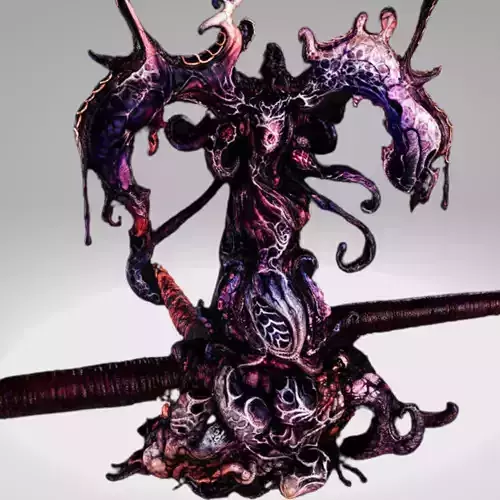 Final Fantasy - FF7 R - Jenova Dreamwaver 3D Model Low-poly 3D model