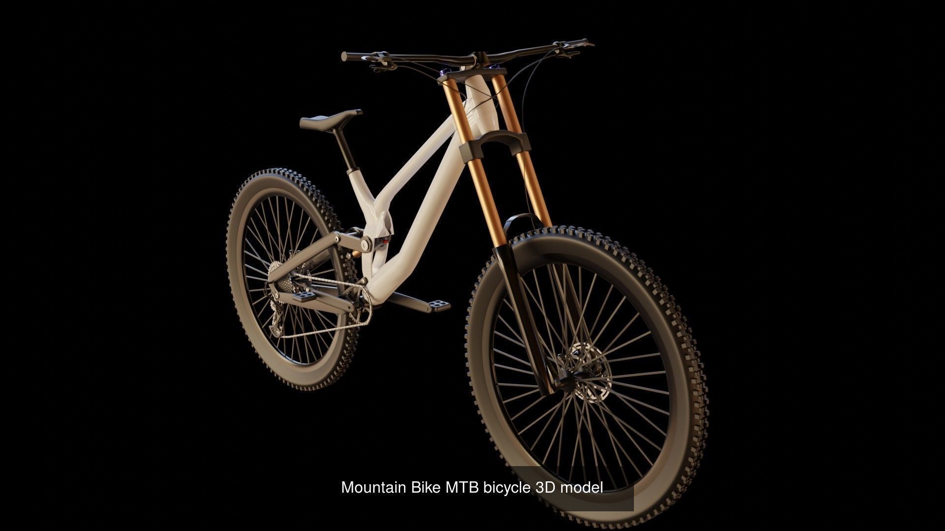 Mountain Bikes Pack 3D Model Collection_1
