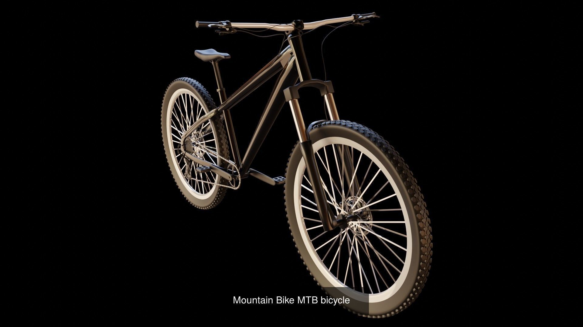 Mountain Bikes Pack 3D Model Collection_4