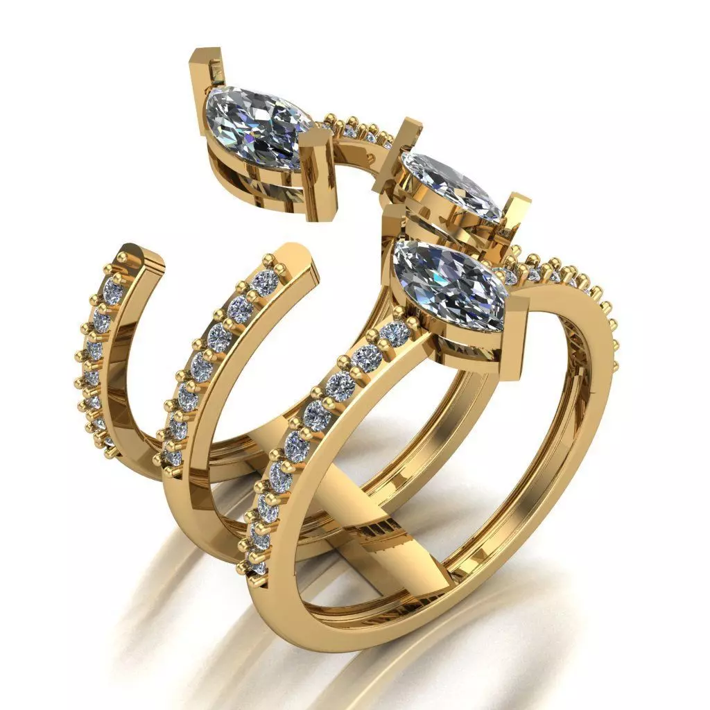 Ring 038-02 3D print model