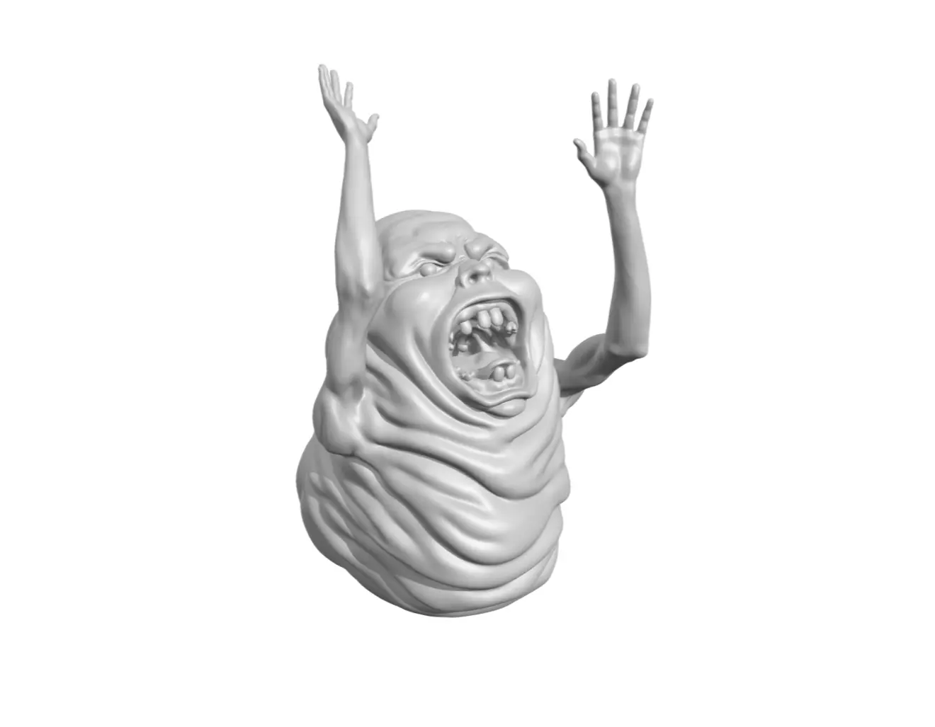 Slimer - gostbusters - film 3D print model