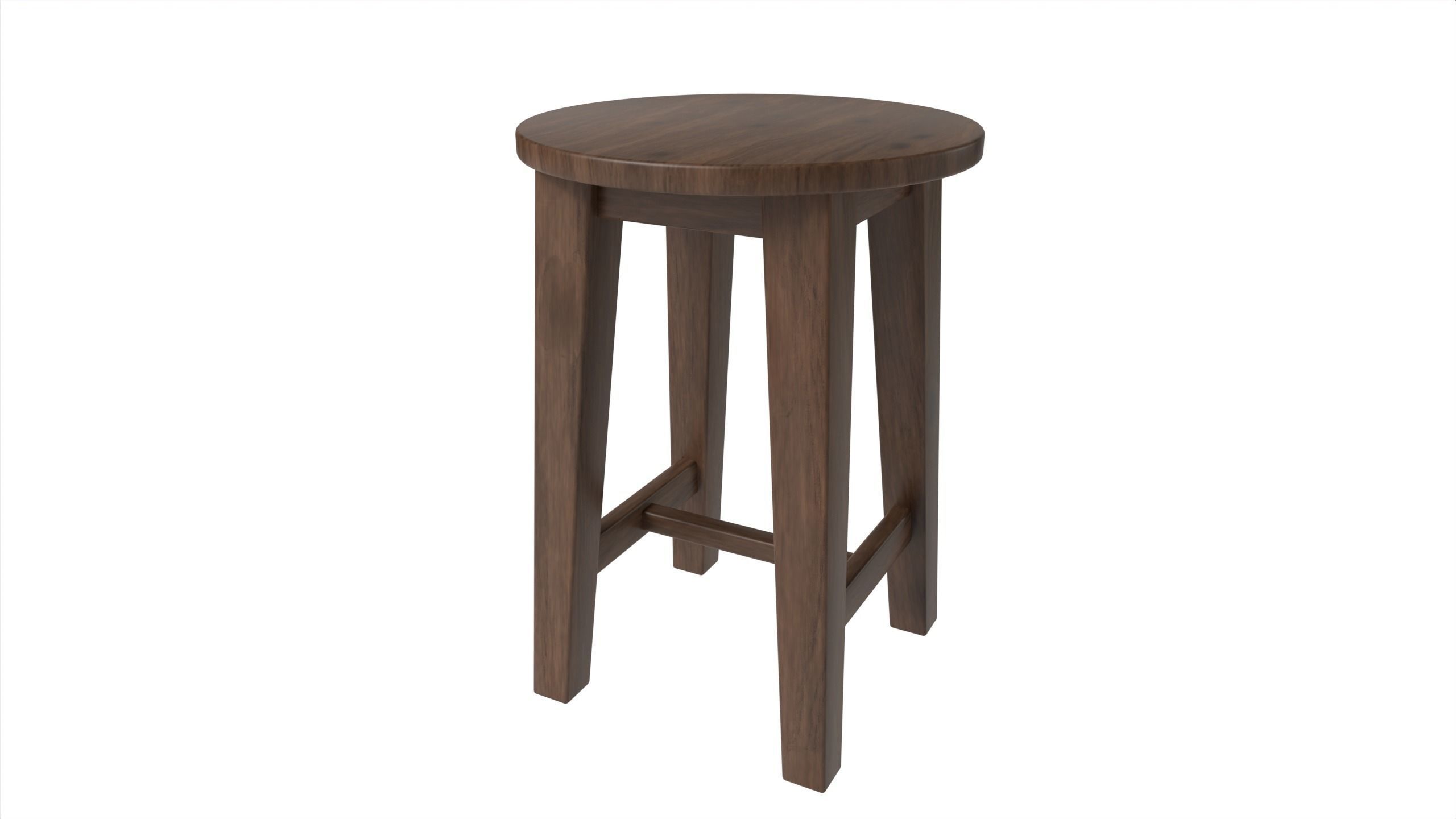 Dining Furniture Set Low-poly 3D model_13