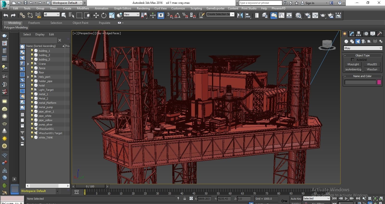 oil platform 3D model_12