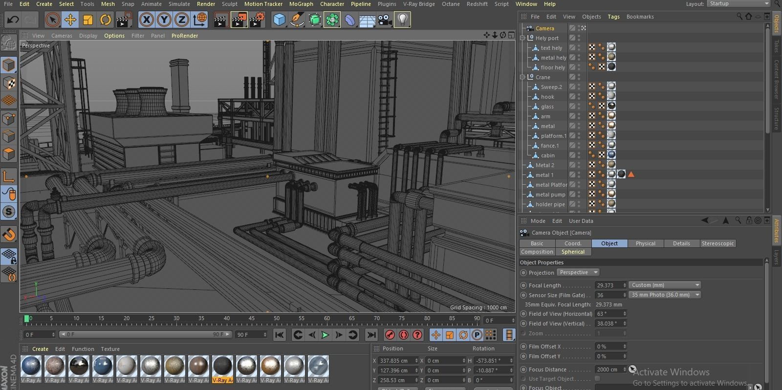 oil platform 3D model_14