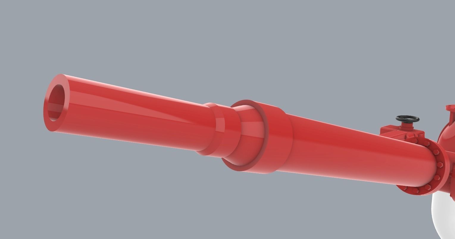 Firepro Cannon PM 3D print model_11