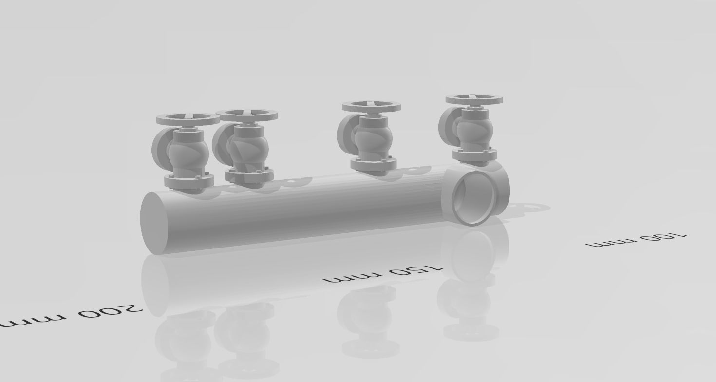 RANDOM VALVES  3D print model_2