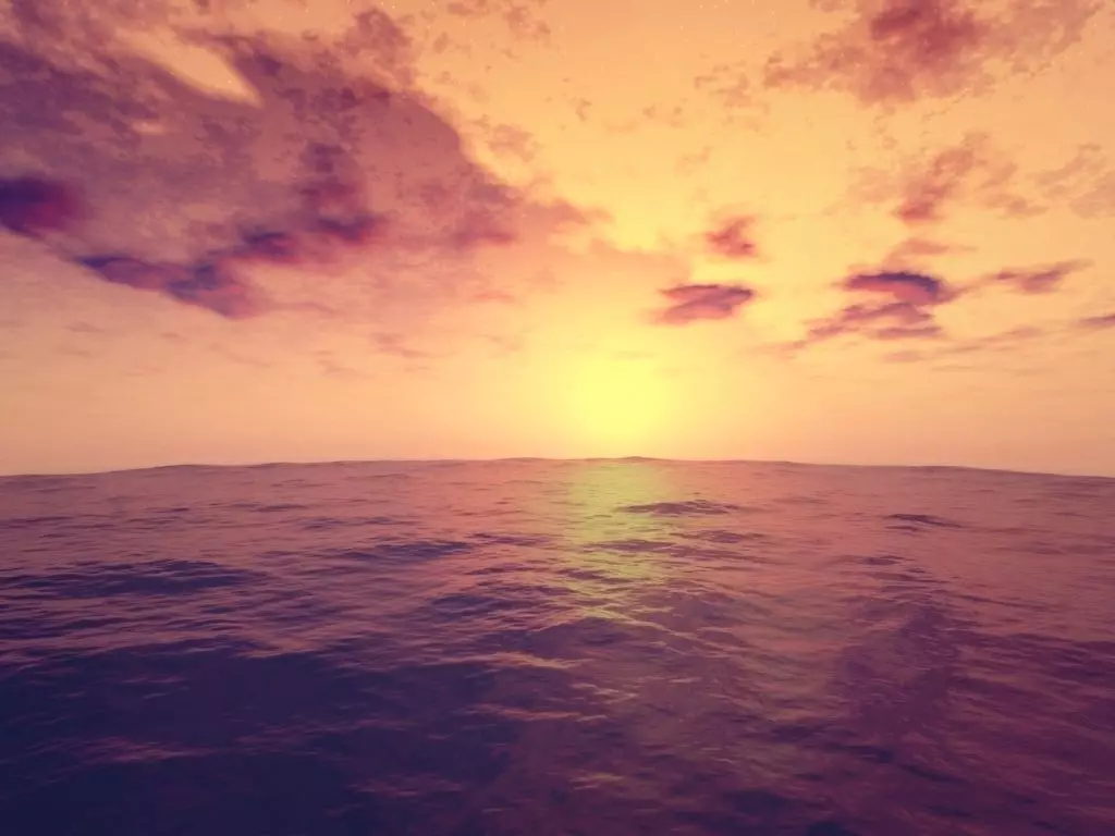 Sea and sky dome - ocean 3D model_0