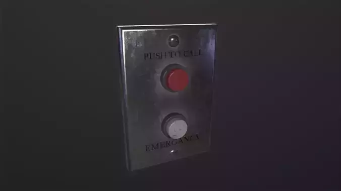 Metal Switch 3D Model