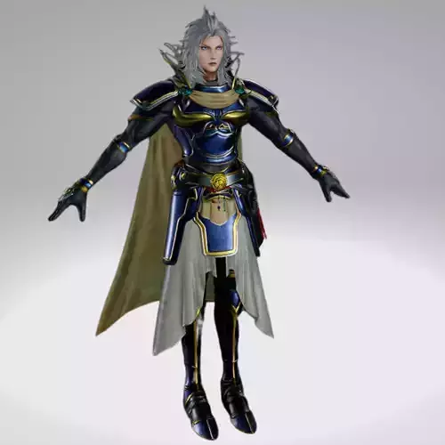Final F Dissidia Nt - Warrior of Light   Nameless Warrior
