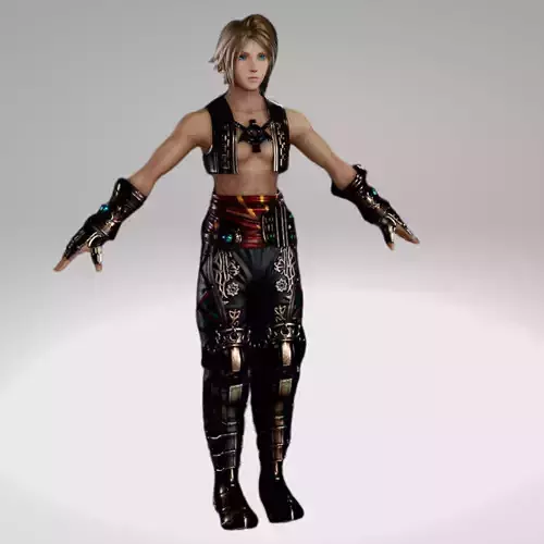 Final Fantasy - Dissidia Nt - Vaan Pirate Greenhorn Low-poly 3D model