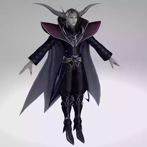 Final Fantasy - Dissidia Nt - The Emperor Violet Robe