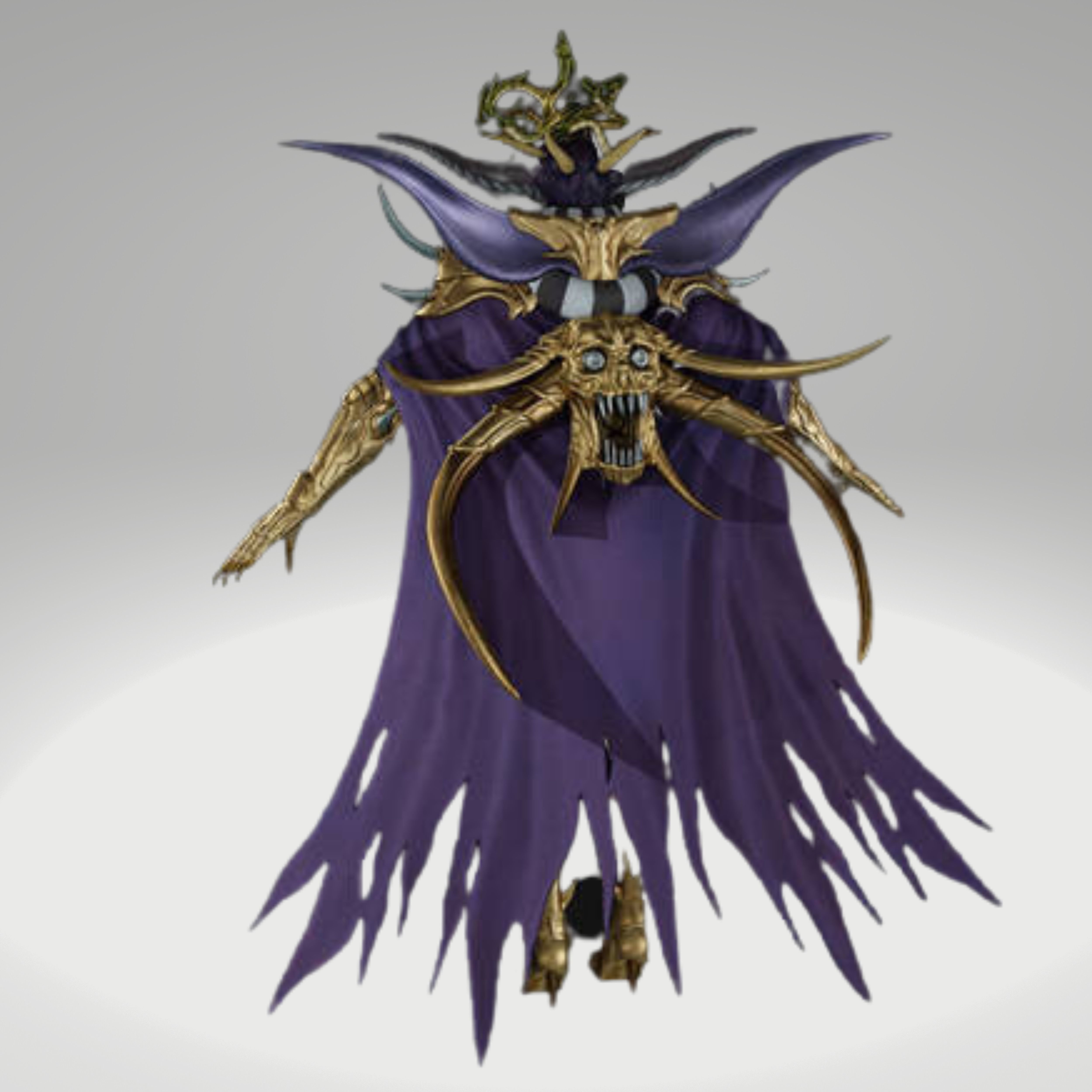 Final Fantasy - Dissidia Nt - The Emperor  Hell Remant Low-poly 3D model_1