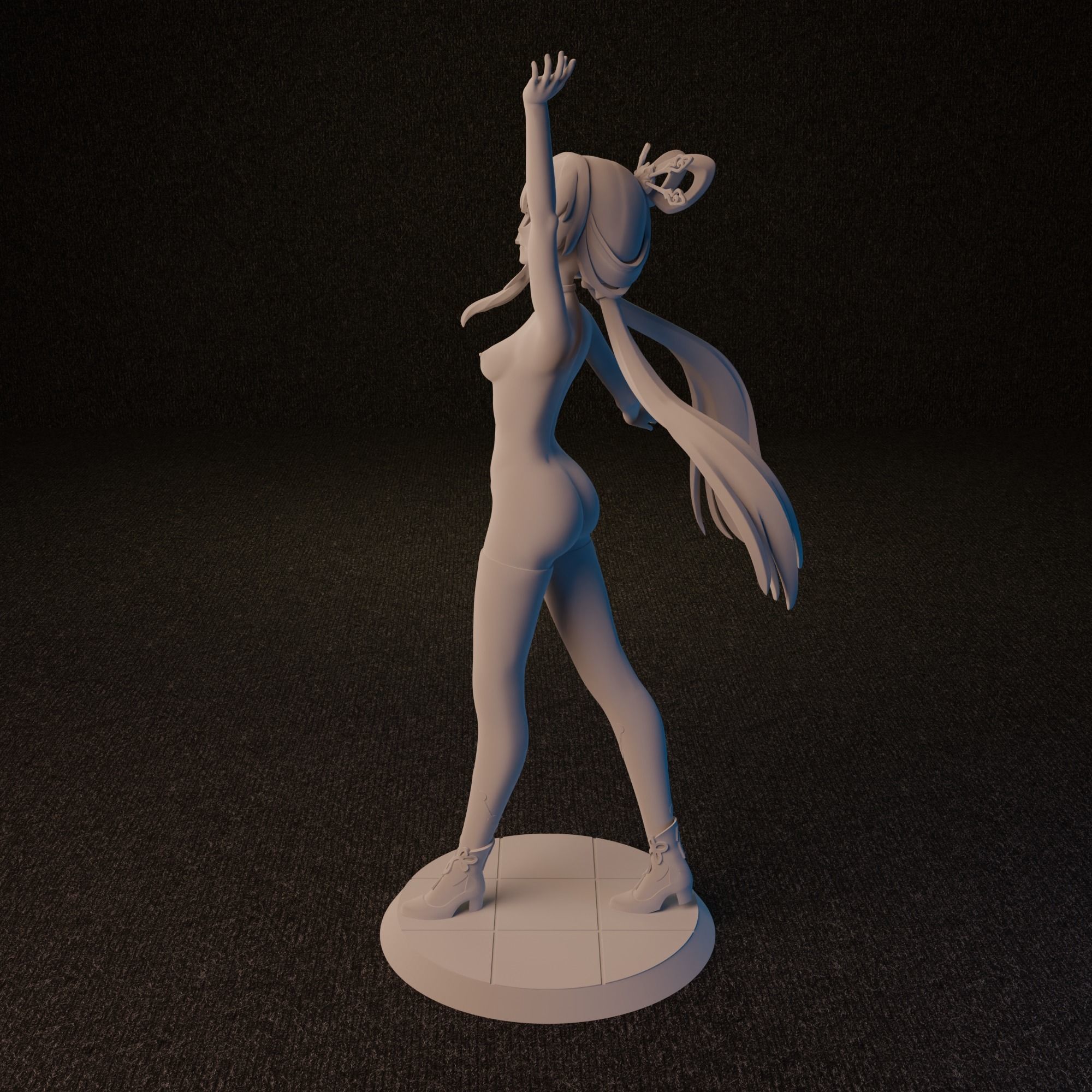 NSFW Fu Xuan from Honkai Star Rail 3D print model_7