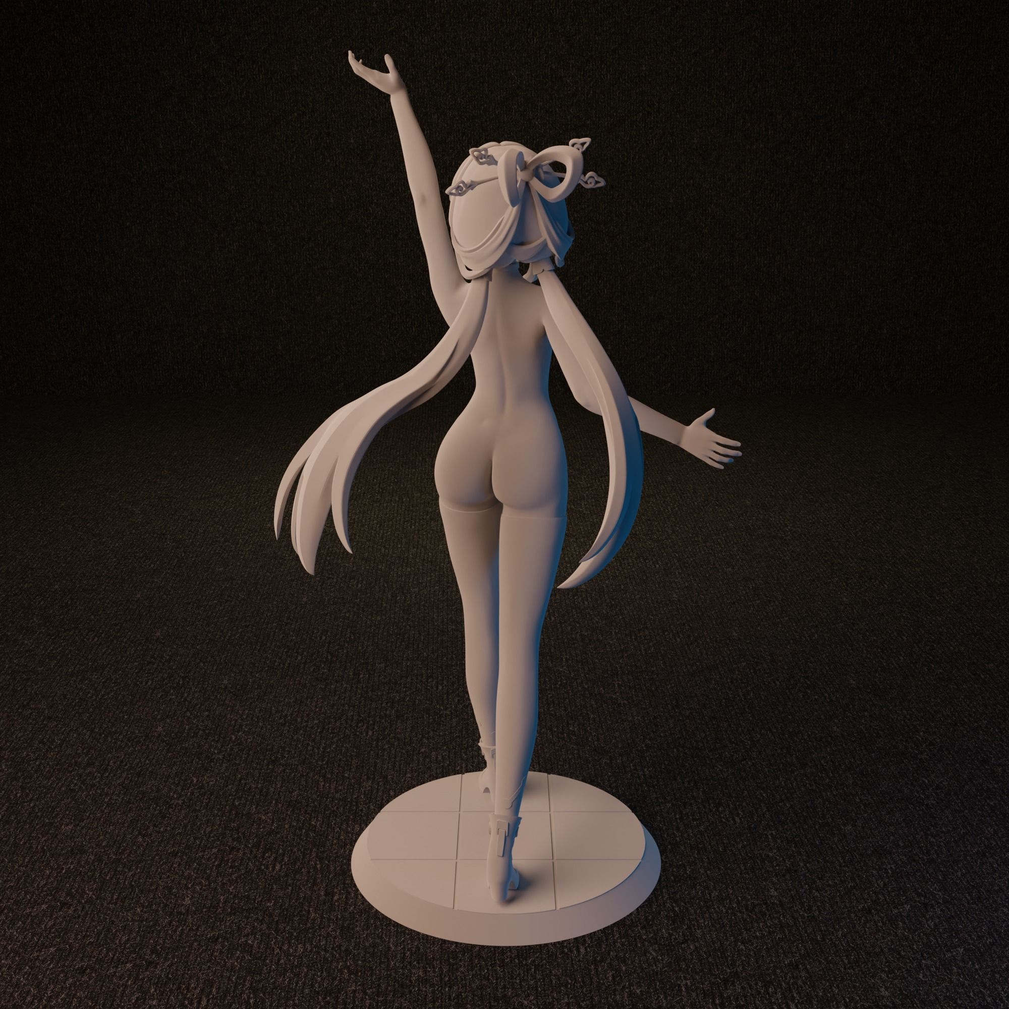 NSFW Fu Xuan from Honkai Star Rail 3D print model_11