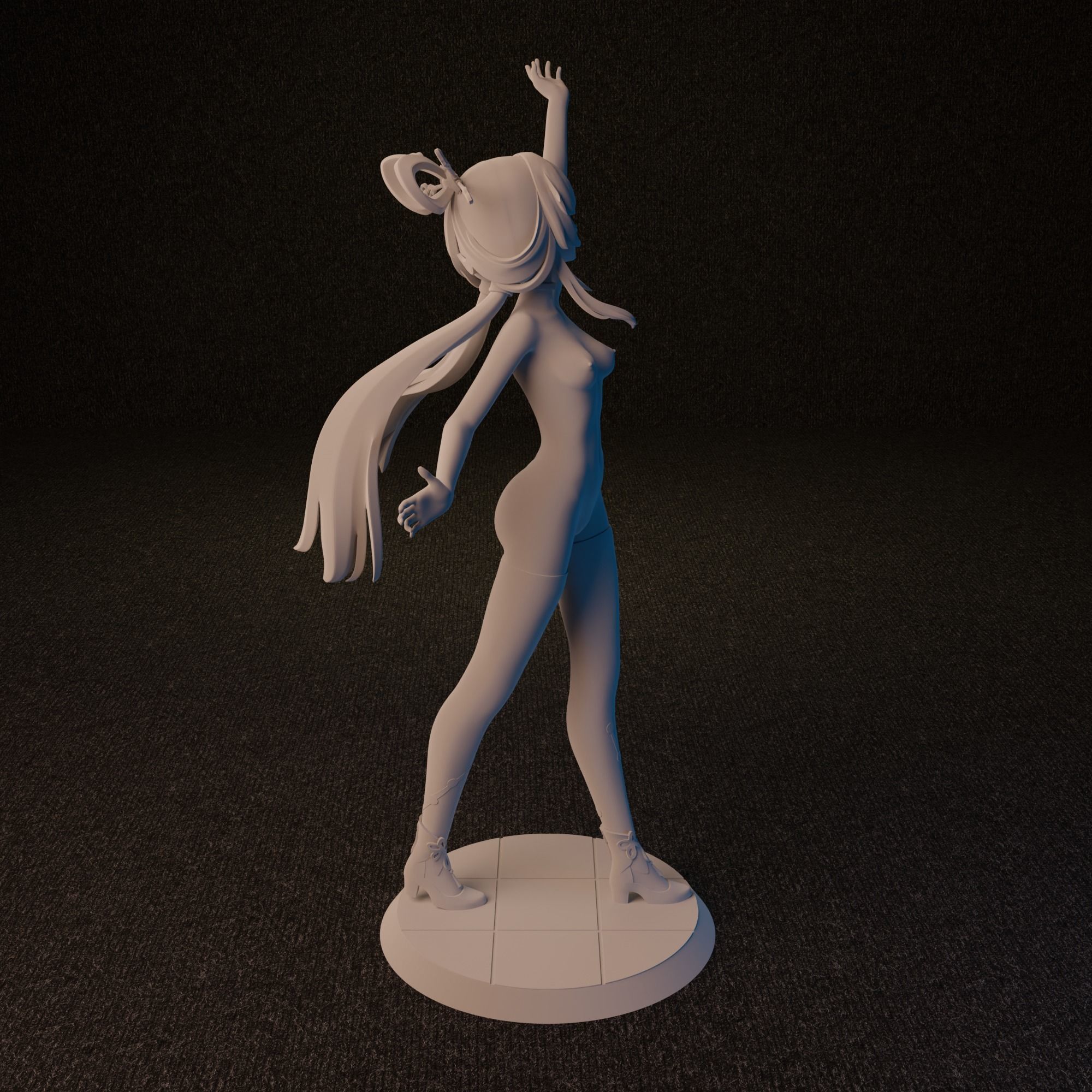 NSFW Fu Xuan from Honkai Star Rail 3D print model_10