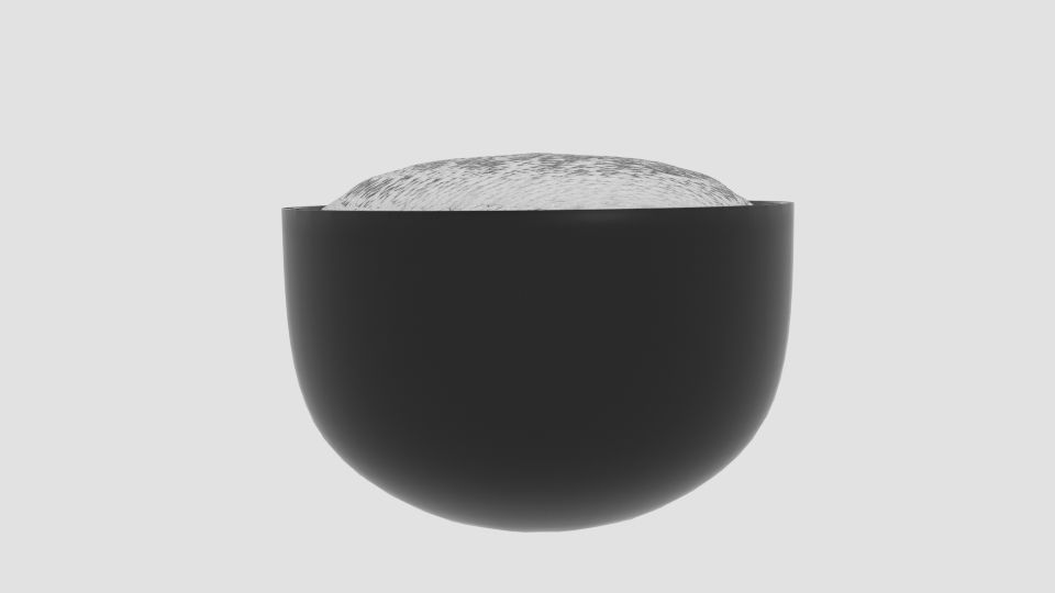 Rice Bowl 3D model_2