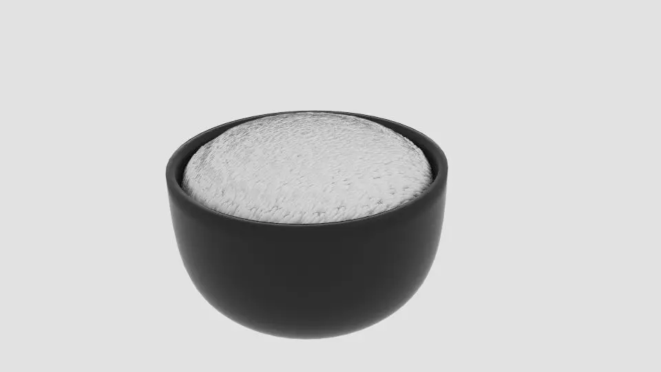 Rice Bowl 3D model_0