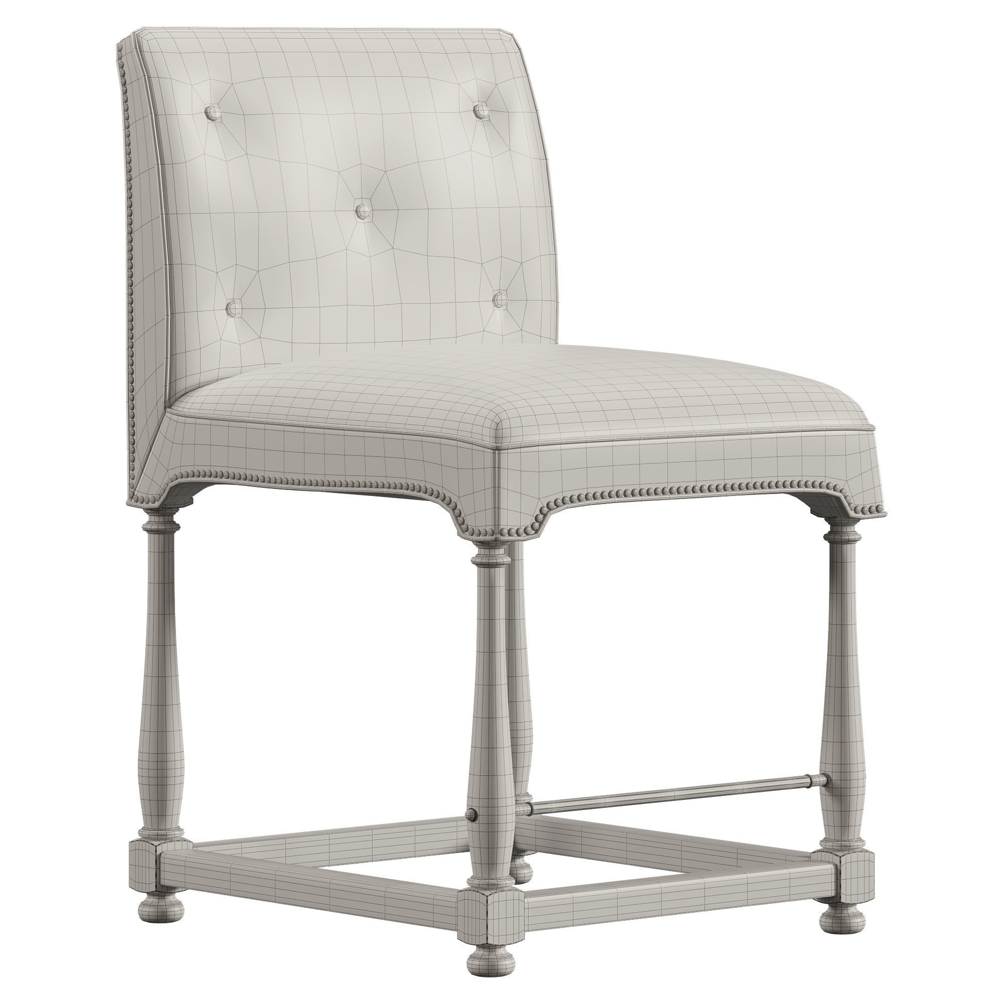 Marit Counter Stool 3D model_1