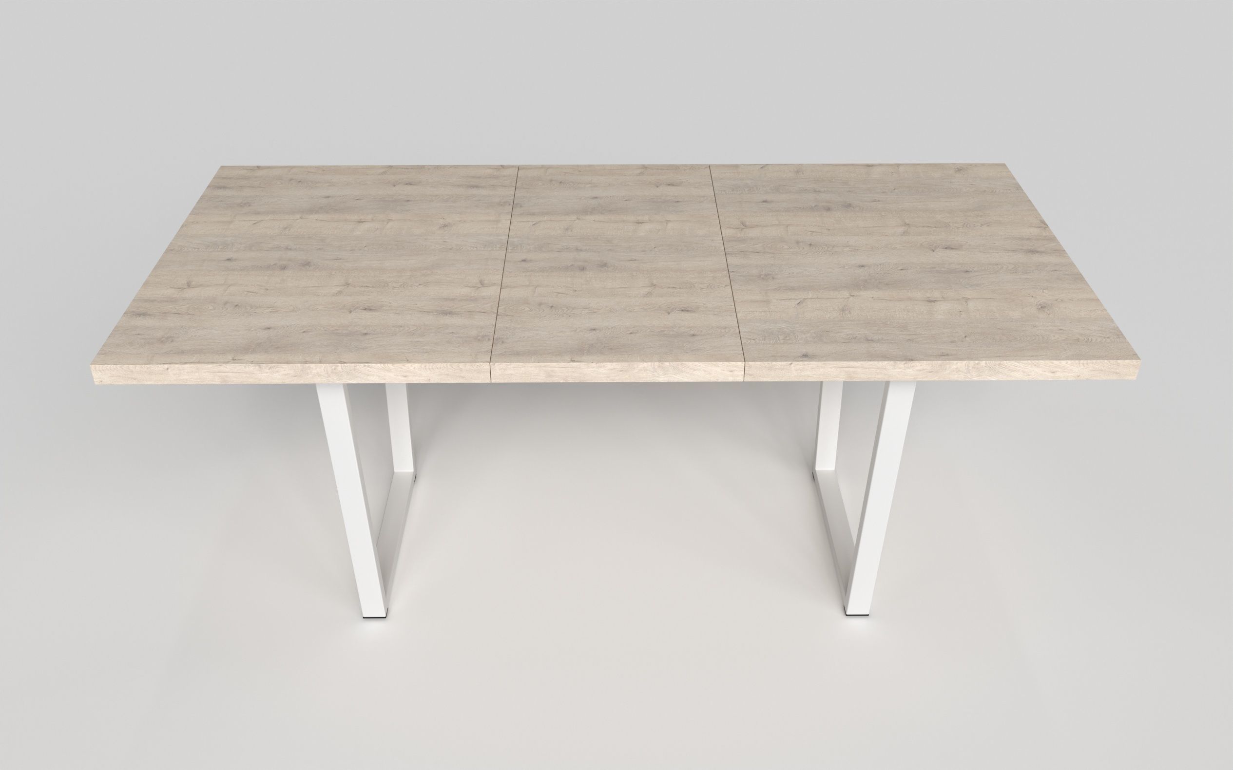 beige table 3D model_3
