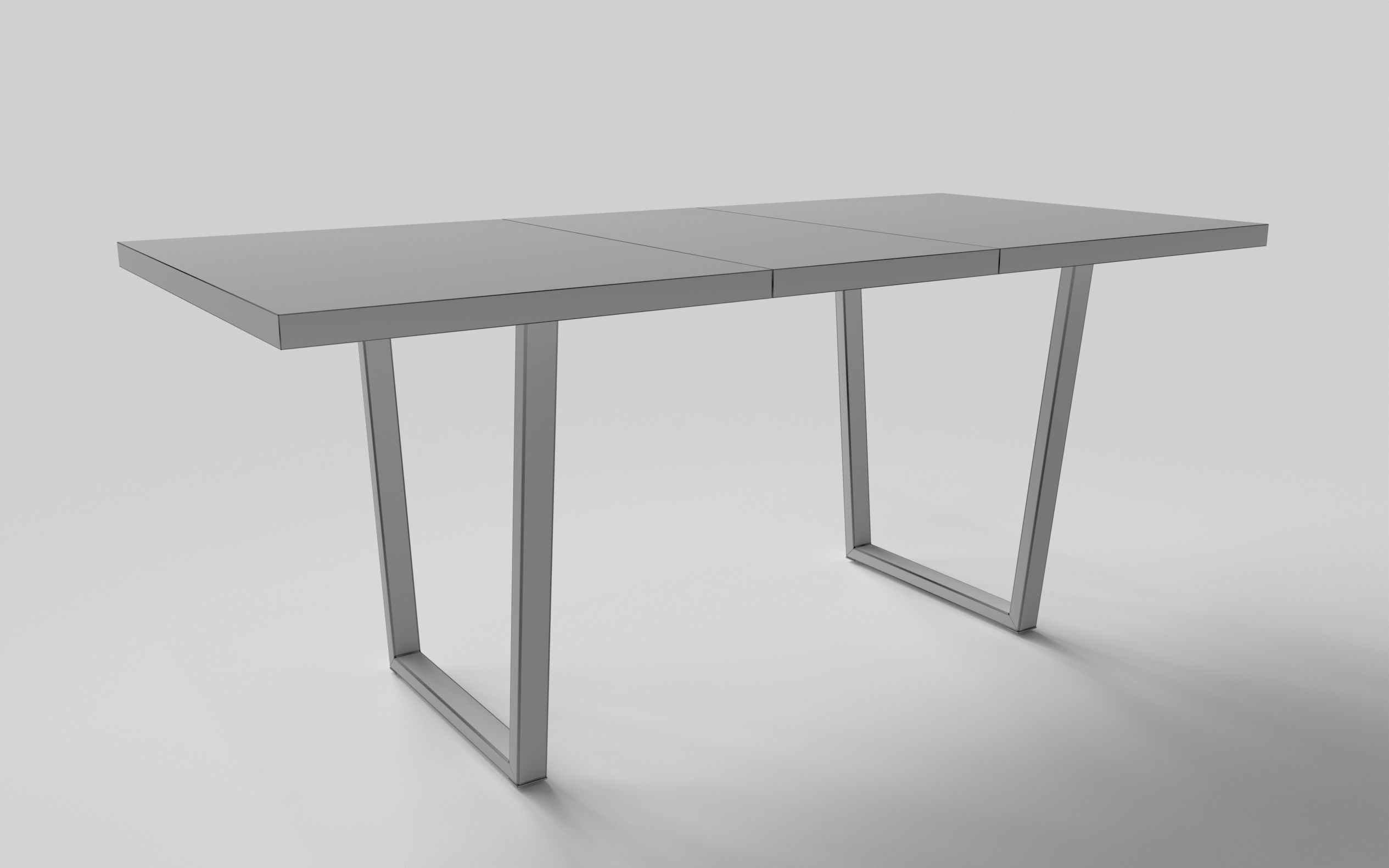 beige table 3D model_6