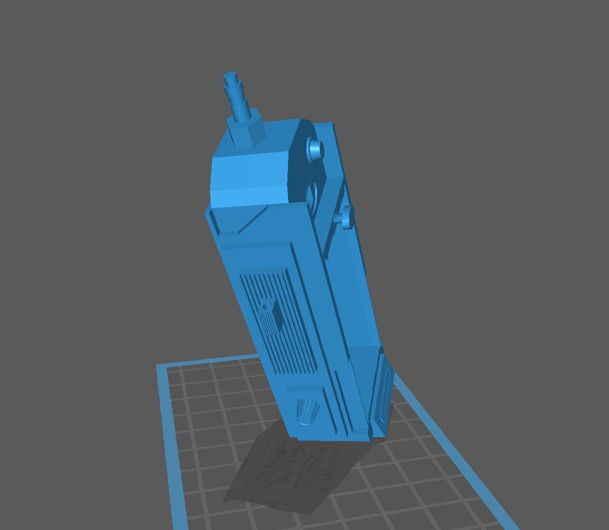 Action figures modular Slimer gost trap  gostbusters 3D print model_2