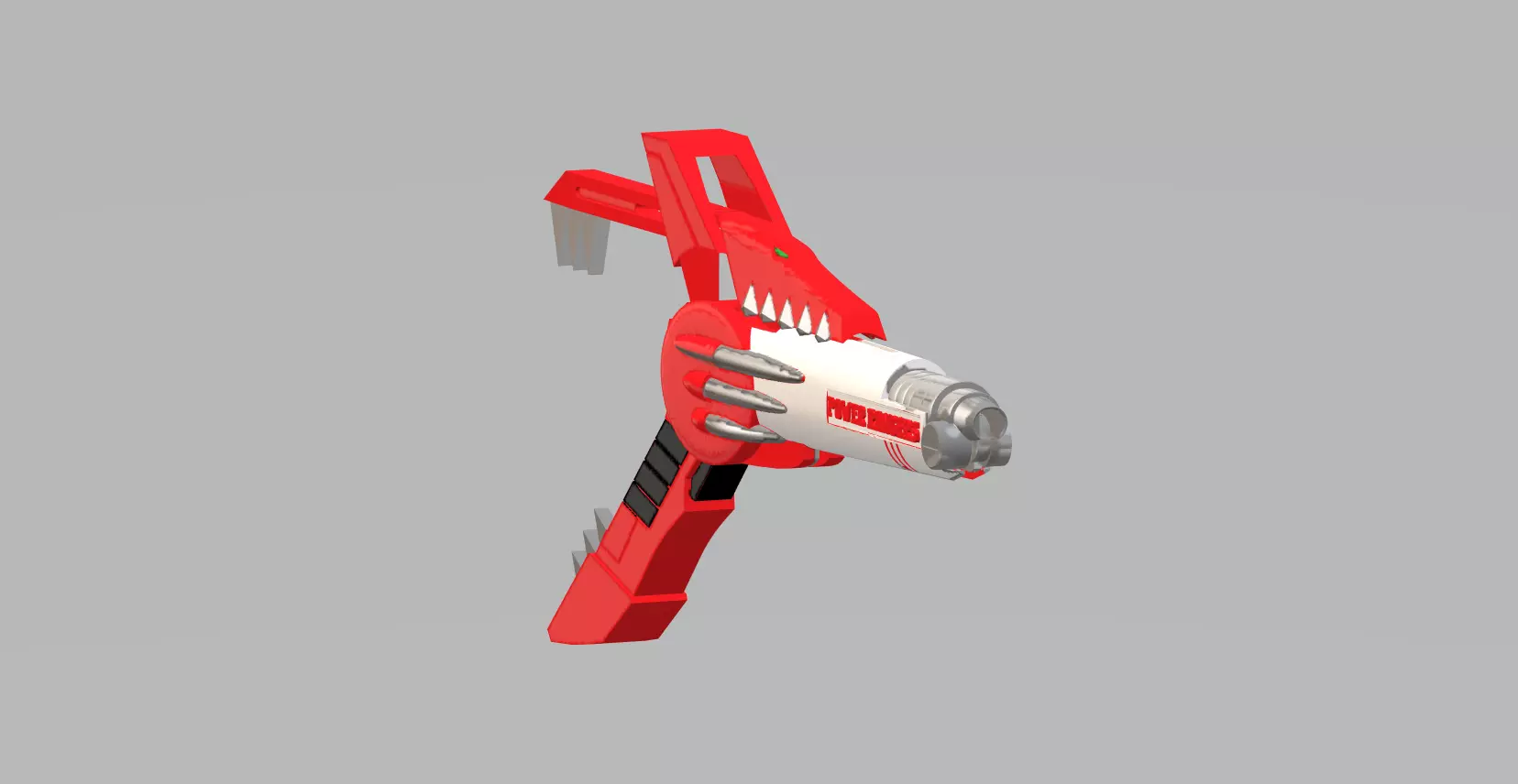 MMPR Power Rangers Blade Blaster 3D print model_5