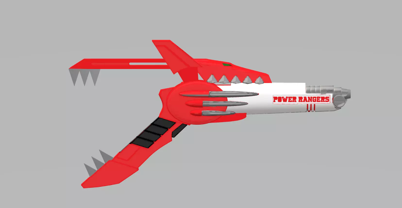 MMPR Power Rangers Blade Blaster 3D print model_3