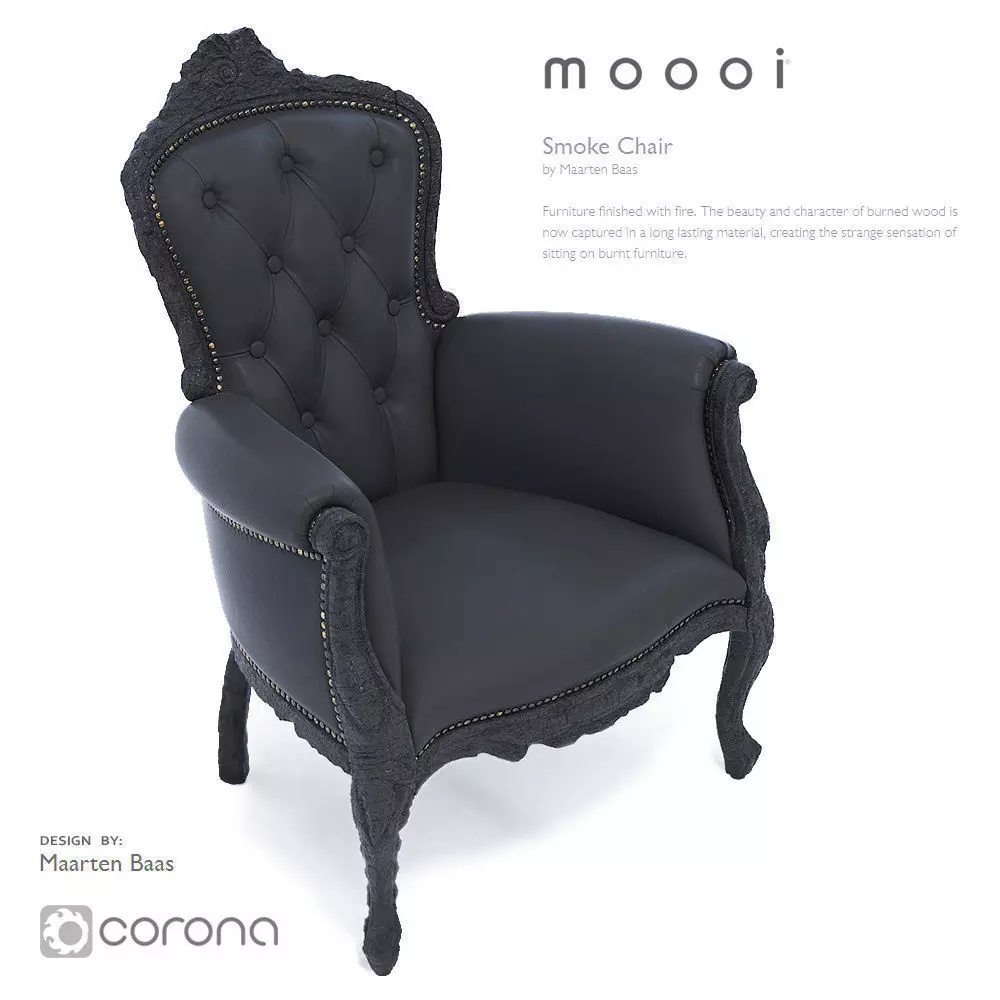 MOOOI Smoke Chair 3D model_0