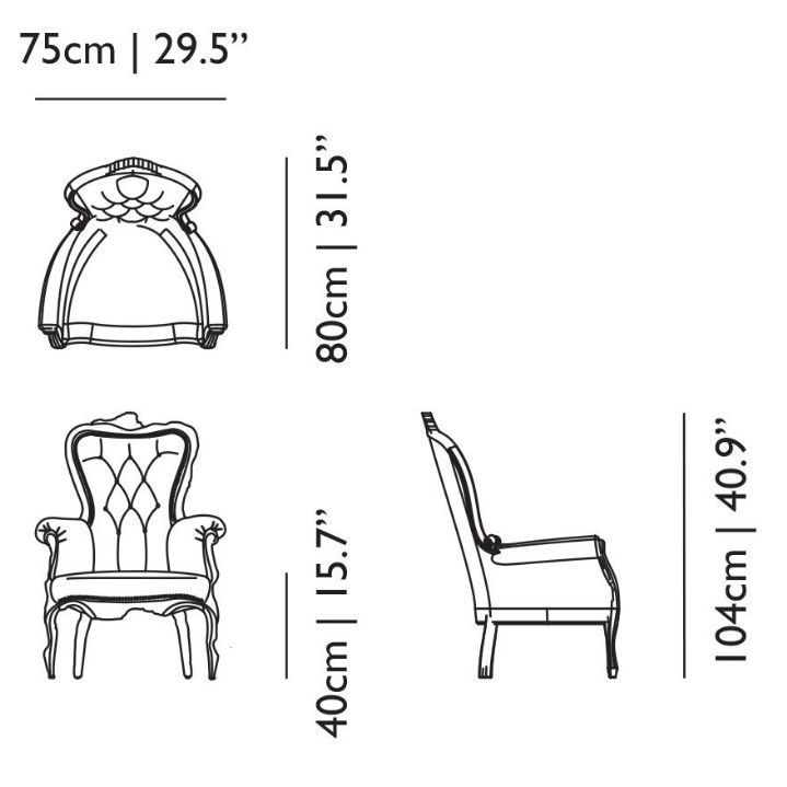 MOOOI Smoke Chair 3D model_8