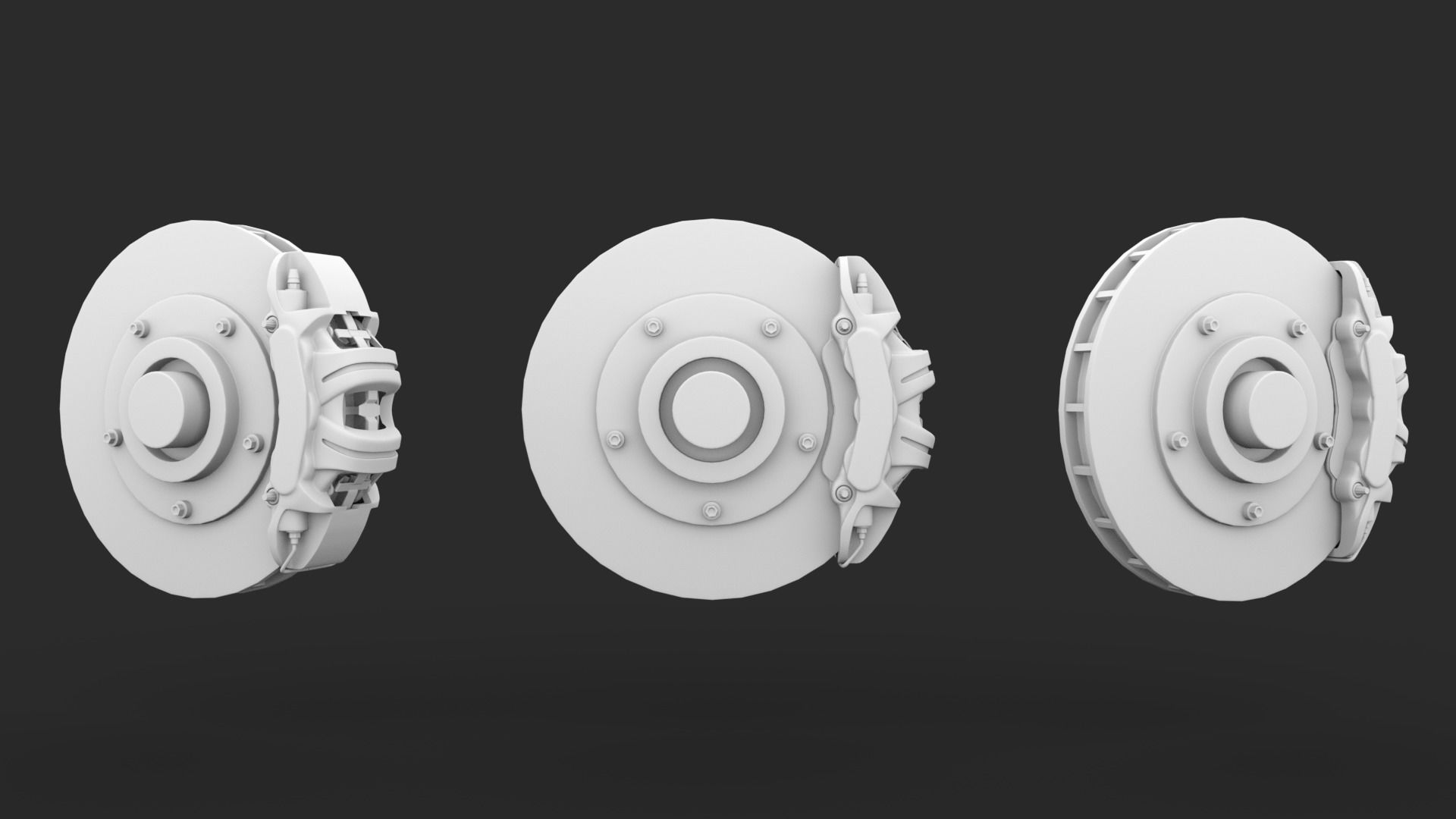 Porsche GT3 Wheels 3D 3D model_11