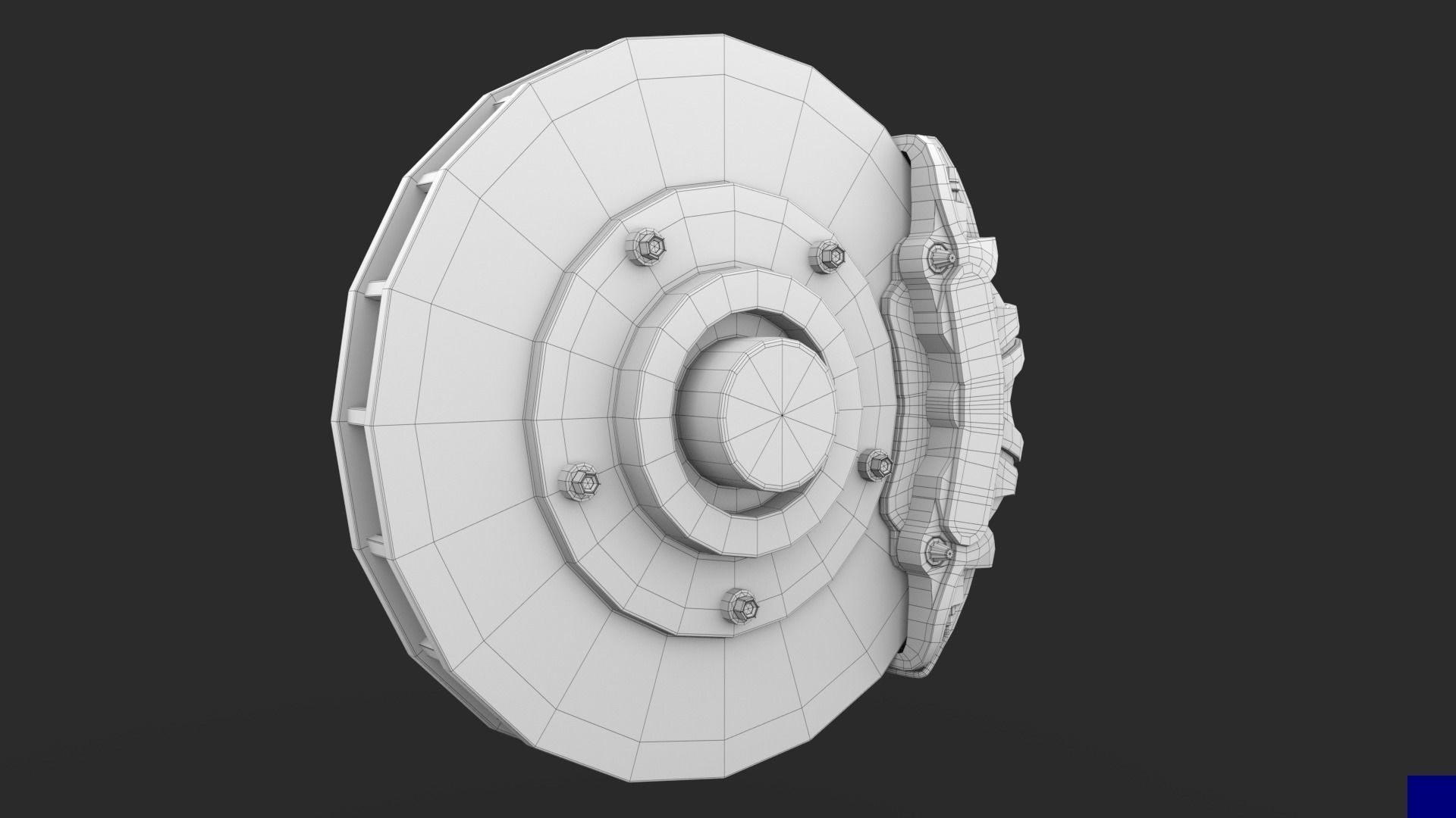 Porsche GT3 Wheels 3D 3D model_18