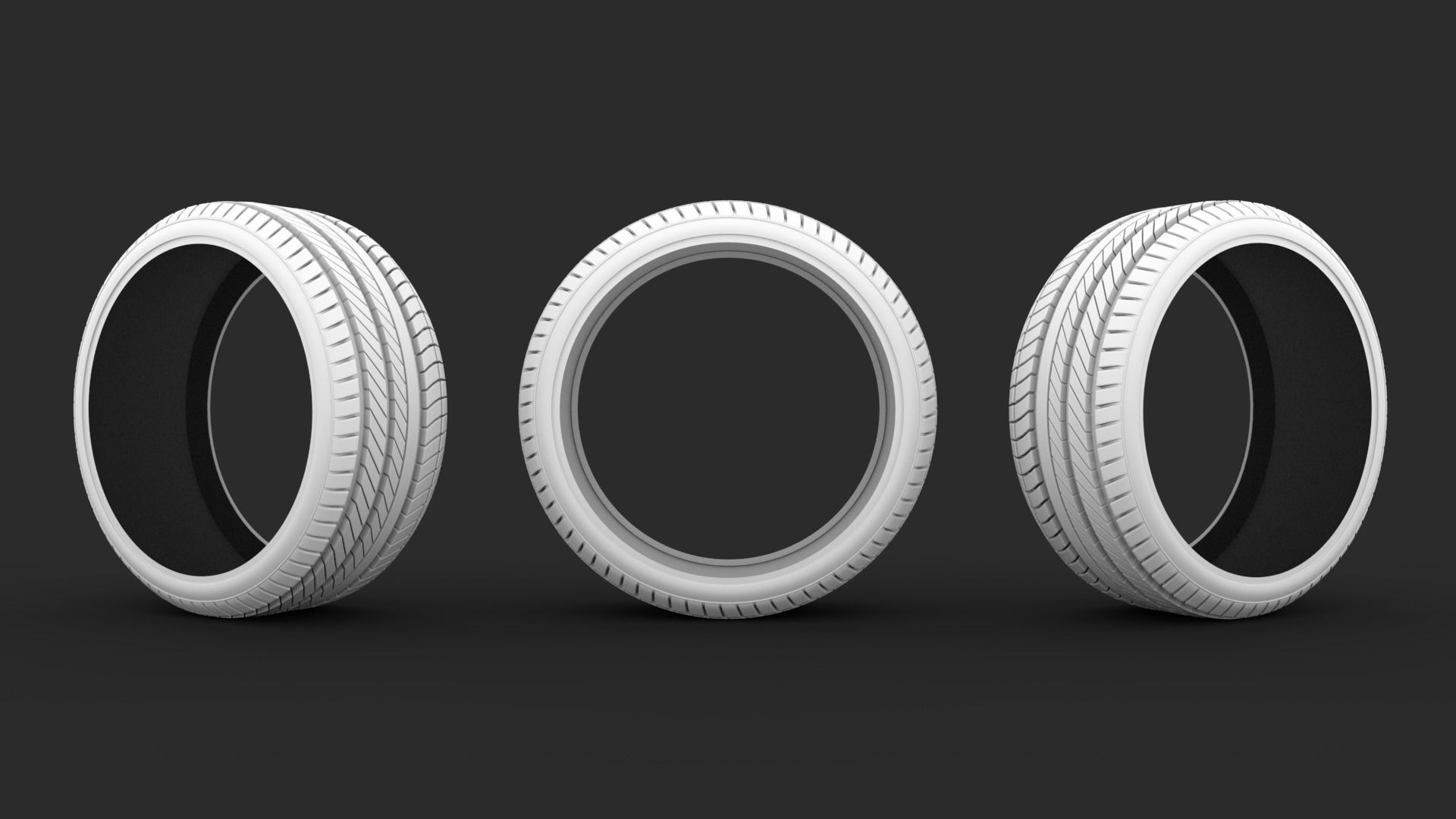 Porsche GT3 Wheels 3D 3D model_22