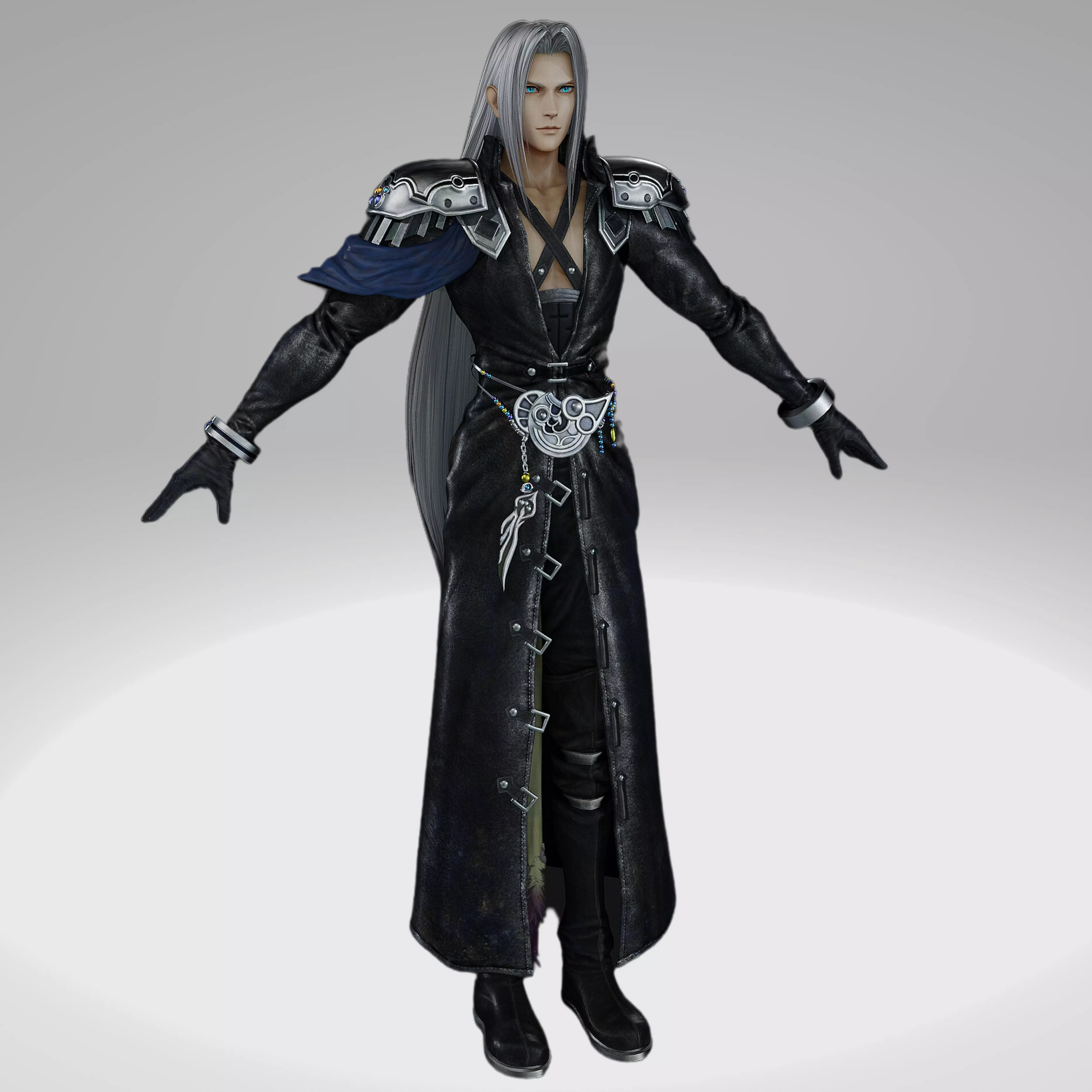 Final Fantasy - Dissidia Nt - Sephiroth Operative of Legend Low-poly 3D model_0