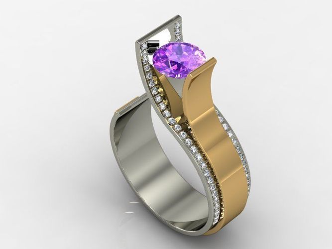 Ring  for  women MFS0057 3D print model