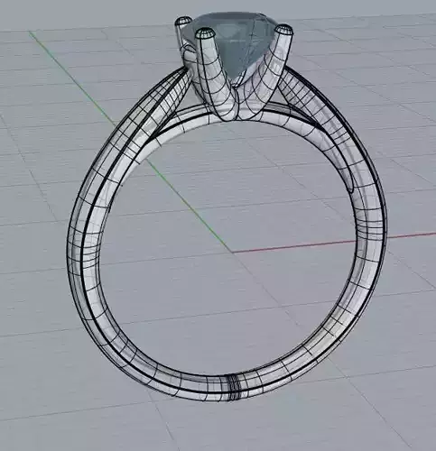Jewelery CAD Design  and Diamond Ring 