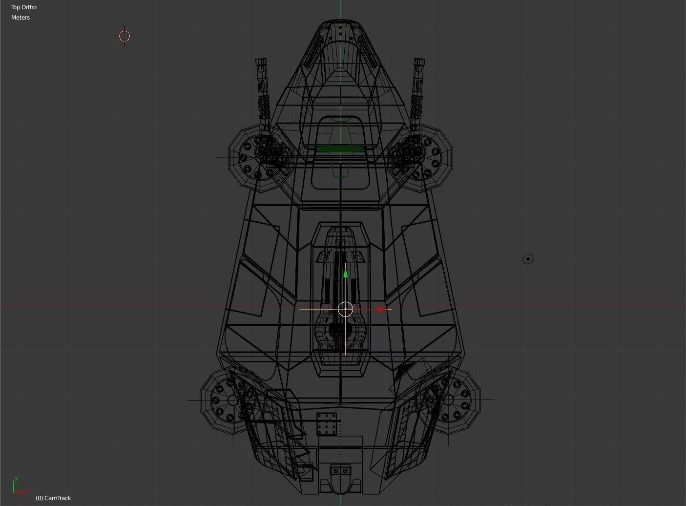 Military Hover Tank 2050 3D model_16