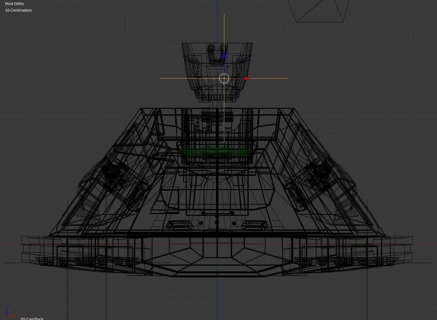 Military Hover Tank 2050 3D model_10