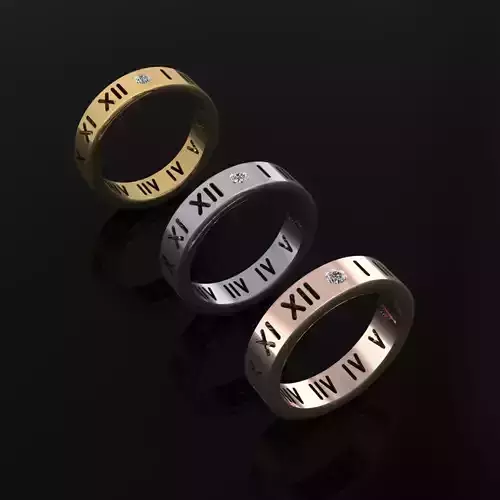Roman Number Ring