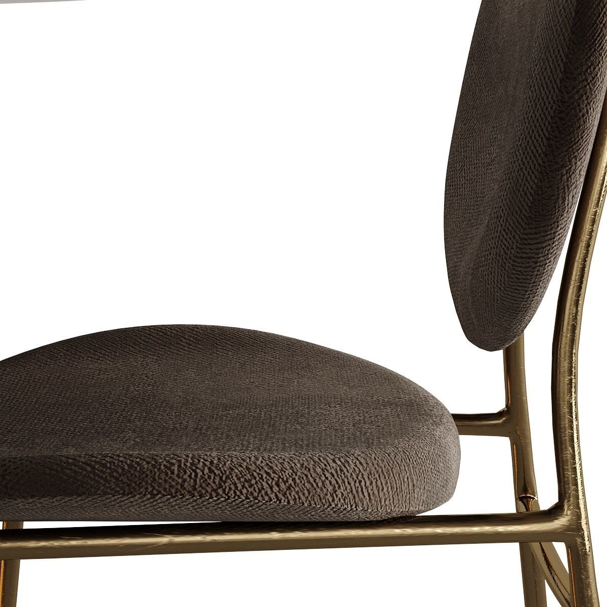 West Elm Dining Set 3D model_2