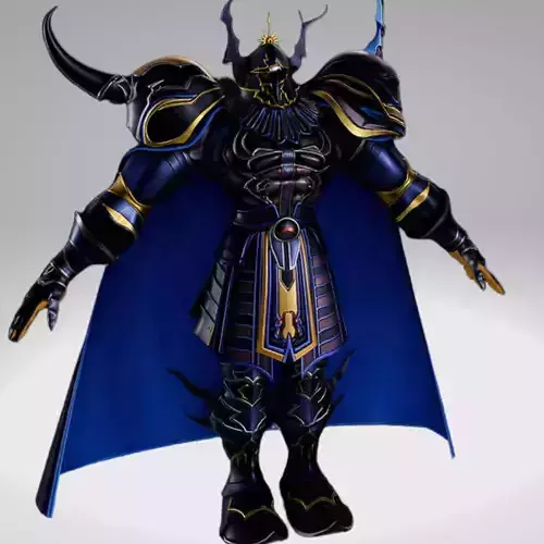 Final Fantasy - Dissidia NT - Golbez  Bad Blood Low-poly 3D model