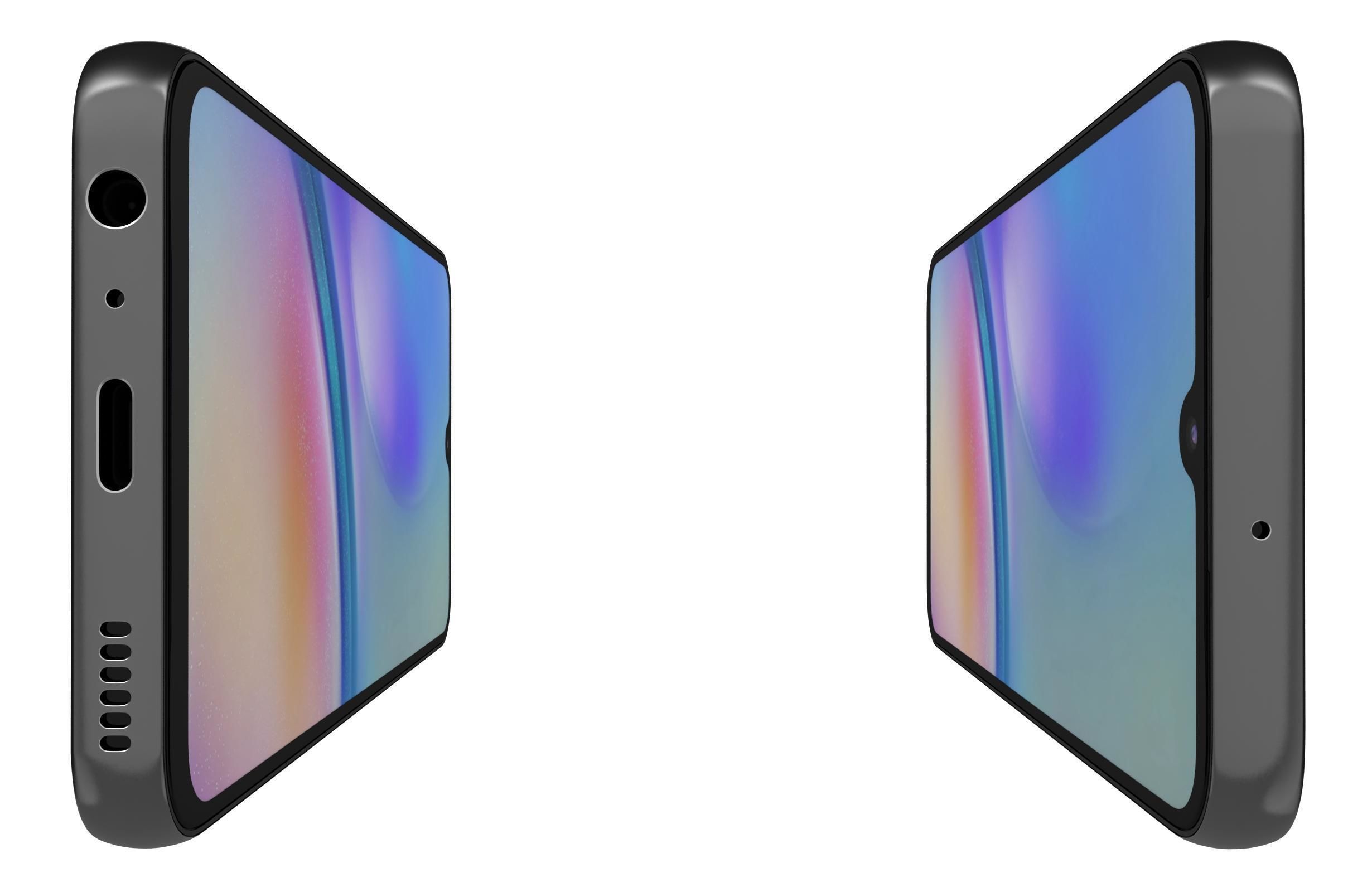 Samsung Galaxy A05s Black 3D model_8