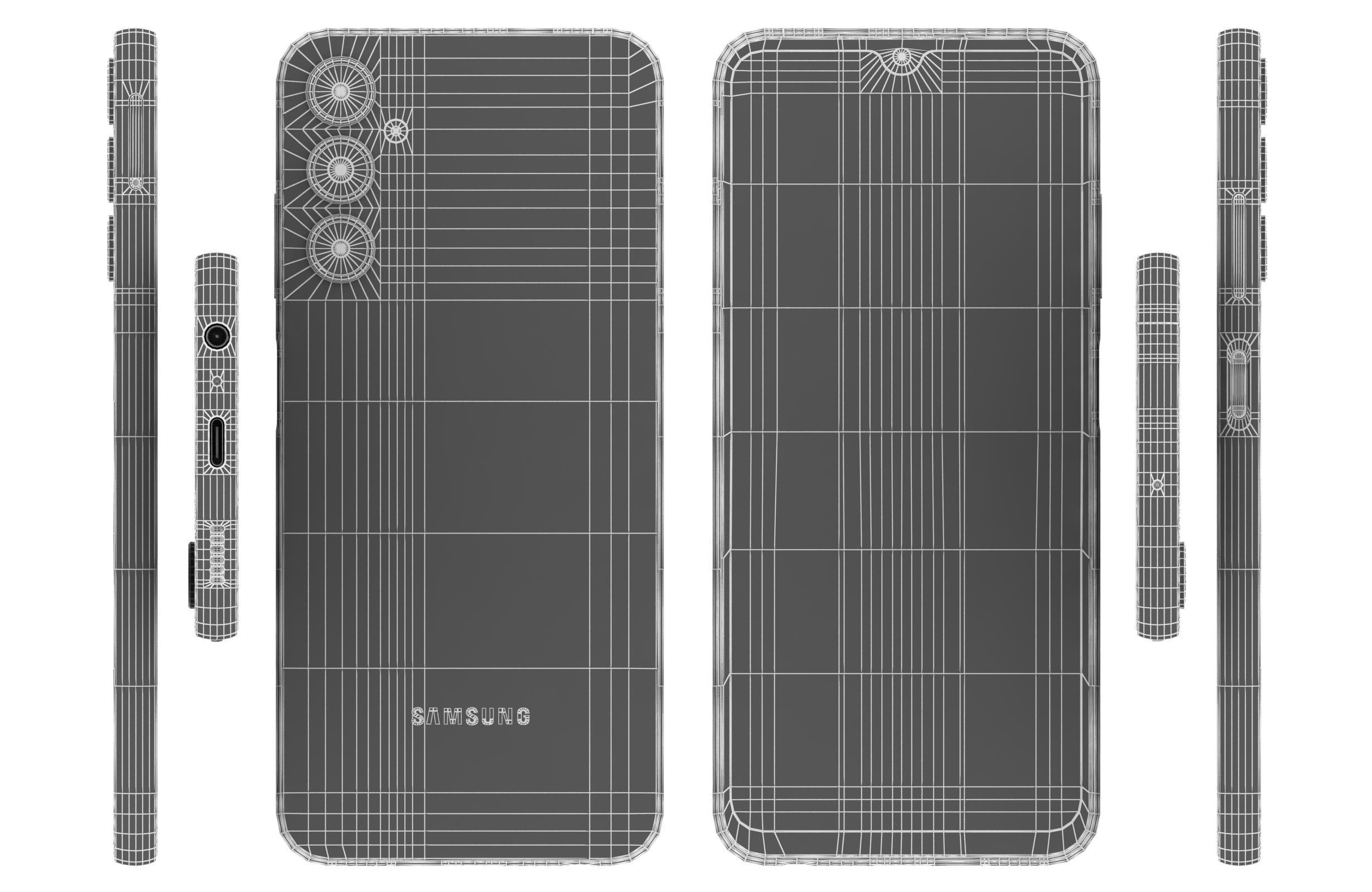 Samsung Galaxy A05s Black 3D model_16