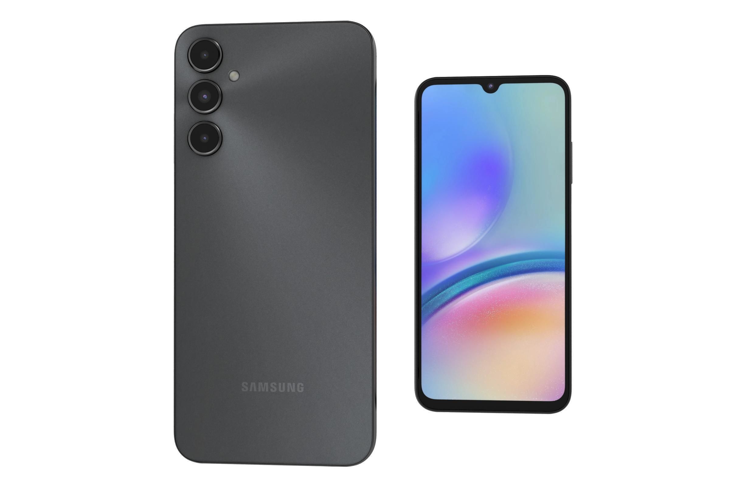 Samsung Galaxy A05s Black 3D model_7